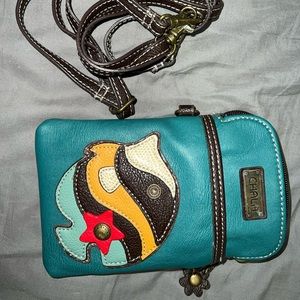 Chala crossbody fish purse